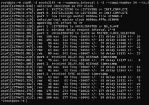 Nanosecond accurate PTP server (grandmaster) and client tutorial for ...